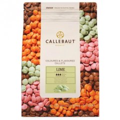 Шоколад зелёный лимонный CALLEBAUT 100 г Lemon-RT-U70