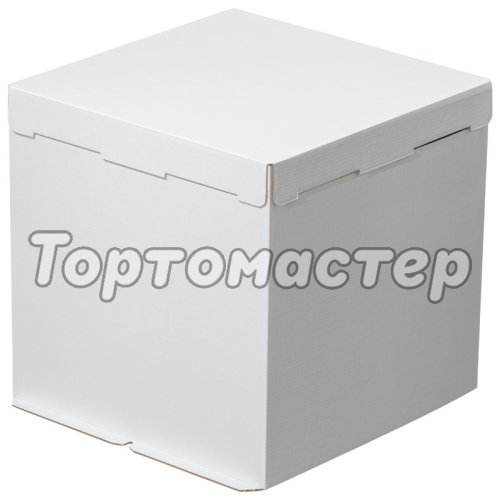 Коробка для торта белая 30х30х30 см ForG COMFORT W 300*300*300 S*20