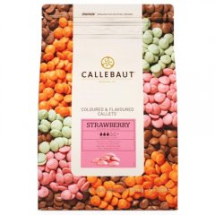 Шоколад CALLEBAUT Розовый клубничный 500 г STRAWBERRY-RT-U70