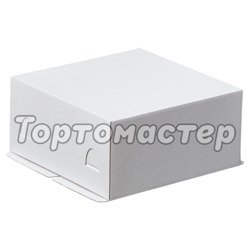 Коробка для торта белая 28х28х14 см ForG STANDARD W 280*280*140 S  EB 140