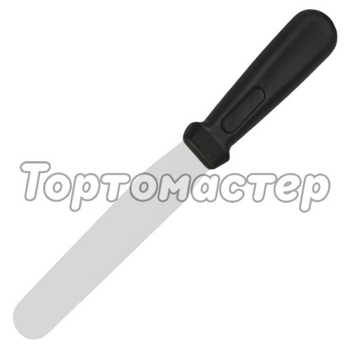 Лопатка (спатула) прямая с пластиковой ручкой 15 см 1029757    